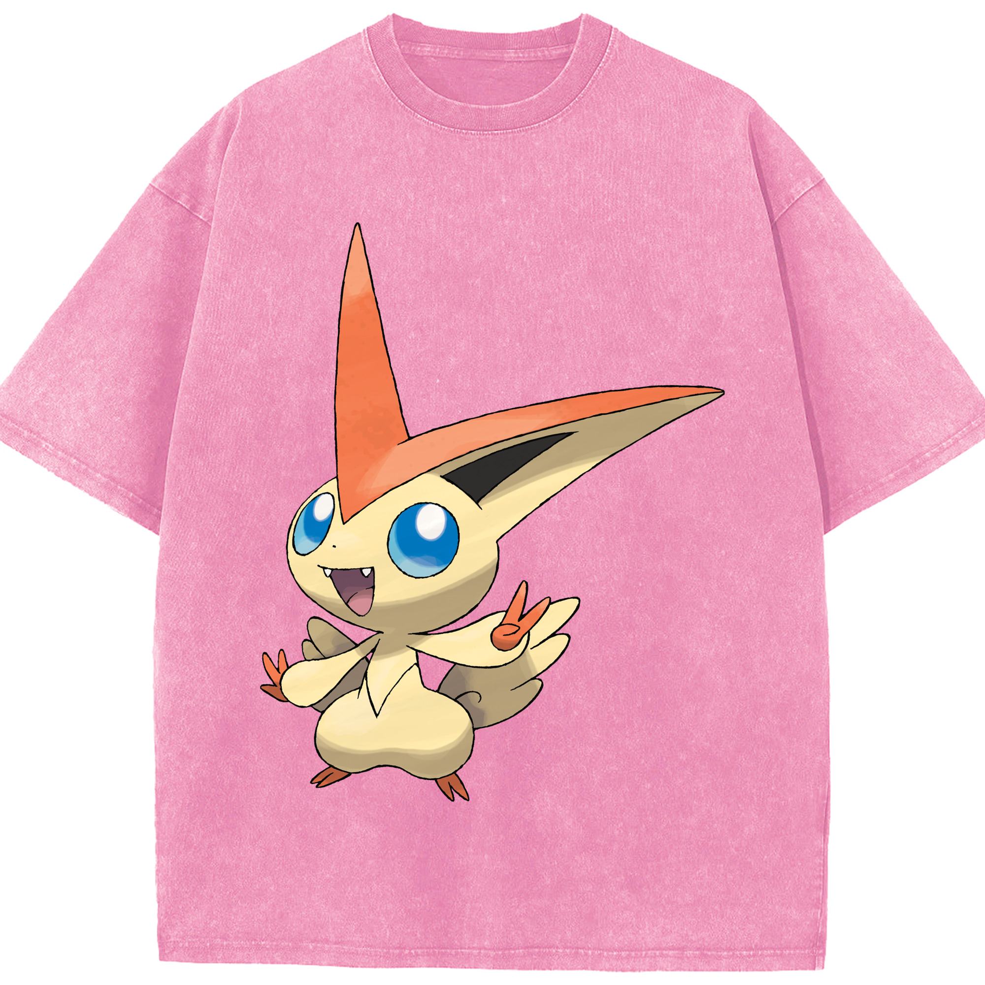 （画像用） ポケットモンスター Pokémon 綿100% ヴィンテージ風 半袖Tシャツ（フロントプリント）